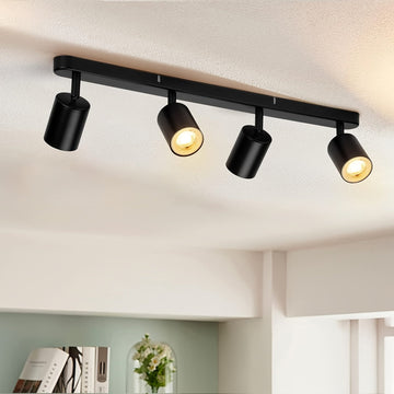 4-Light LED Ceiling Spotlight – GU10 Base