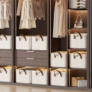 Clothes Organizer Set – 4 Foldable Storage Boxes