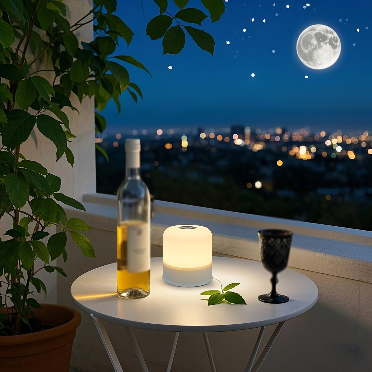 Modern LED Night Light with Touch Control