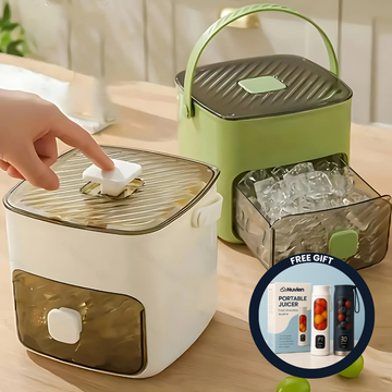 QuickCube Ice Maker – 48 Cubes. One Easy Press